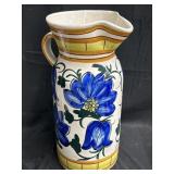 Spanish ceramic pitcher