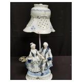 Vintage figural table lamp