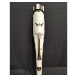 Vintage carved wood African wall mask