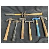 Group of 7 hammers