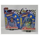 Pair of Space Ghost Brak & Zorak action figures