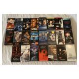 Horror slasher VHS tapes (box)