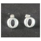 Pair of Tiffany and company sterling silver Elsa