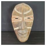 Vintage Carved wood African wall mask