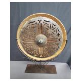 Signed contemporary metal sculpture