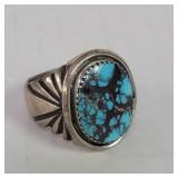 Sterling silver and turquoise native American