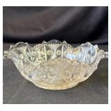 Vintage cut glass bowl