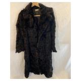 Vintage natural fur coat