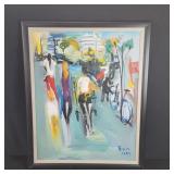 Evo 1993 oil on canvas