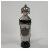 German horn of plenty beer stein