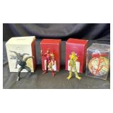 Group of 4 Christmas ornaments