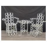 Vintage horse shoe 3pc patio set