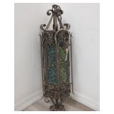 Vintage gothic medieval wrought iron hanging