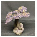 Amethyst cluster tree