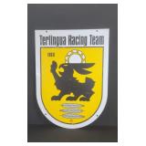 Vintage Terlingua Racing Team  dual sided metal