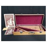 Bowed psaltery with case