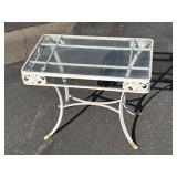 Vintage outdoor patio table