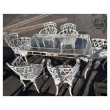 Vintage aluminum patio set