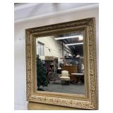 Vintage ornate hanging wall mirror