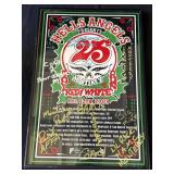 2009 Hells Angels 25th Monterey Anniversary poster