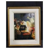 Oil painting on canvas info on verso