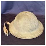 Vintage WWI American brodie helmet