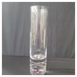 Seguso murano glass vase