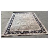 Large chinese tufted wool rug