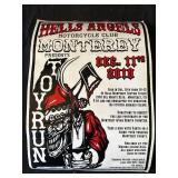 2010 Hells Angels "Toy Run" advertisement poster