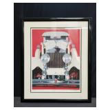 Pencil signed and numbered print