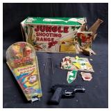 Vintage Marx Jungle Shooting Range with box