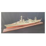 Vintage handmade wood and metal  American battle