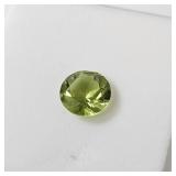 1.8ct round Chinese peridot gemstone 8mm