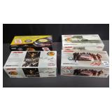 Group of 4 die-cast model NASCAR #8 in original