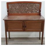 3-piece Antique Edwardian washstand cupboard