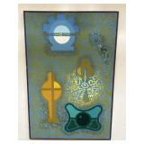 Signed Richard Klix oil on board painting