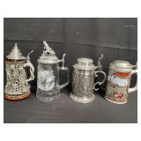 Group of steins box lot