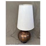 Vintage copper table lamp