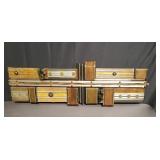 Mid-century modern mix media abstract wall