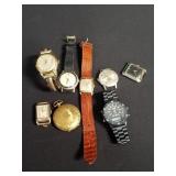 Group of wrist watches