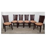 6 J. Persing dining chairs