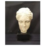 Ceramic head of woman