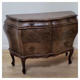 Vintage bombe chest, as is