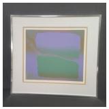 Pencil signed and numbered lithograph