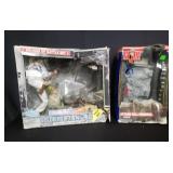 Pair of G.I Joe action figure and accessories