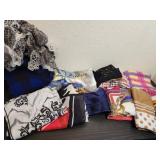 12 scarves, various sizes, Picasso, some silk,