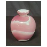 Handblown glass vase