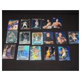 Group of basketball cards Fleer, Topps chrome,