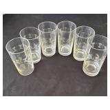 Group of vintage glasses
