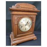 Vintage Baduf Musterschutz mantel clock with key